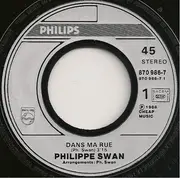 7inch Vinyl Single - Philippe Swan - Dans Ma Rue