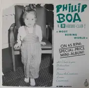 EP - Phillip Boa & The Voodooclub - Most Boring World - German Original white/green cover