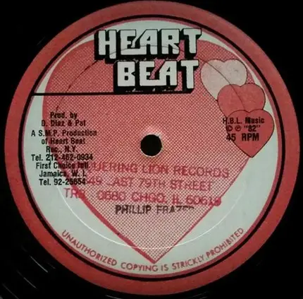 Phillip Fraser , Anthony Johnson & Toyan - Africans / Don't Let Me Down / Super Don