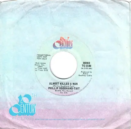 Phillip Goodhand-Tait - Almost Killed A Man