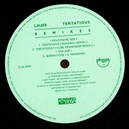 LAUER - TENTATIOUS