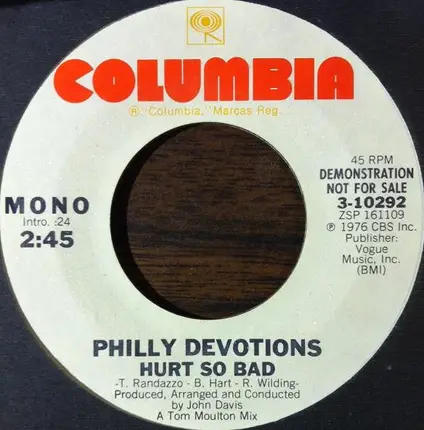 Philly Devotions - Hurt So Bad