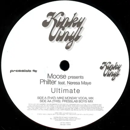 Philter Feat. Neresa Maye - Ultimate