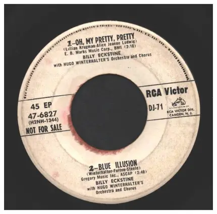 Phineas Newborn Solo, Billy Eckstine - She / Blue Illusion