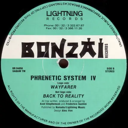 Phrenetic System - IV