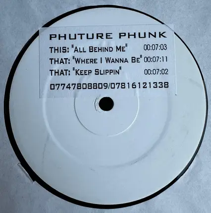 Phuture Phunk - All Behind Me
