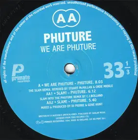 Phuture - We Are Phuture Remix EP