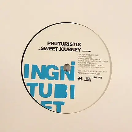 Phuturistix / London Elektricity - Sweet Journey (7-Inch Edit) / Wishing Well (Stateless Remix)