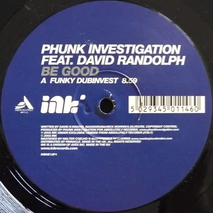 Phunk Investigation Feat. David Randolph - Be Good
