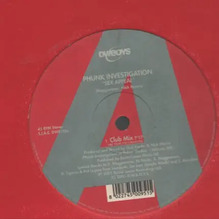 Phunk Investigation - Sex Appeal