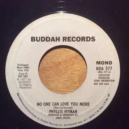 Phyllis Hyman - No One Can Love You More