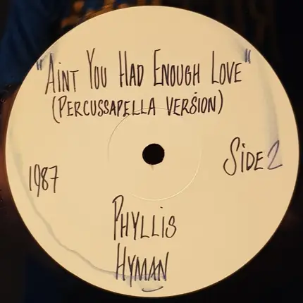 Phyllis Hyman - Ain't You Had Enough Love