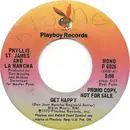 7inch Vinyl Single - Phyllis St. James And La Mancha - Get Happy