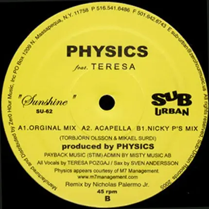 Physics - Sunshine