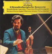 Double LP - Bach - 6 Brandenburgische Konzerte = Brandenburg Concertos - gatefold sleeve