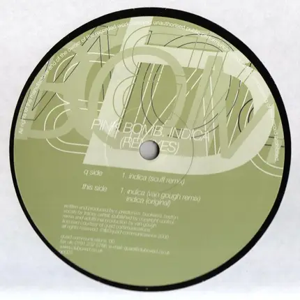 Pink Bomb - Indica (Remixes)