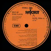 LP - Pink Floyd - Best Of Pink Floyd