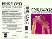 VHS - Pink Floyd - Live At Pompeii