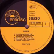 LP - Pink Floyd - Relics