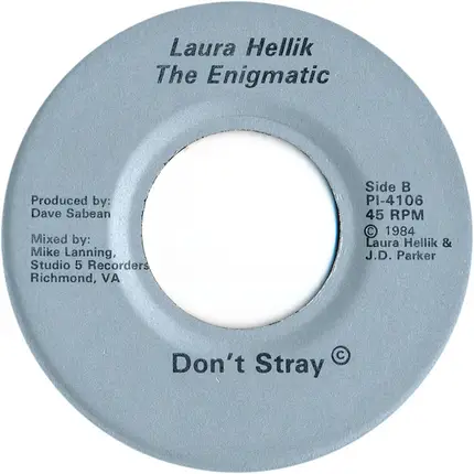 Pink Savada , Laura Hellik The Enigmatic - Merry Christmas (Happy New You) / Don't Stray