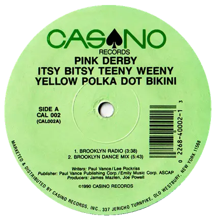 Pink Derby - Itsy Bitsy Teeny Weeny Yellow Polka Dot Bikini