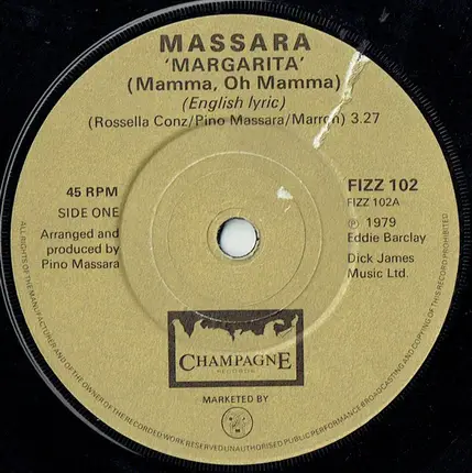 Pino Massara - Margarita (Mamma, Oh Mamma)