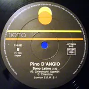 12inch Vinyl Single - Pino D'Angiò - È Libero Scusi ? / Sono Latino