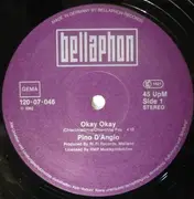 12inch Vinyl Single - Pino D'Angiò - Okay Okay - First 12' pressing on Bellaphon