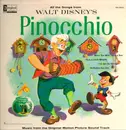 LP - Pinochhio - Walt Disney's Pinocchio - Yellow Labels