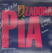 12inch Vinyl Single - Pia Zadora - Rock It Out / Give Me Back My Heart / Substitute - clear vinyl