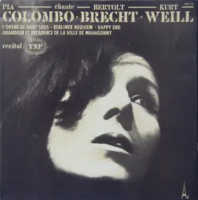 Pia Colombo - Chante Bertolt Brecht, Kurt Weill ?? Récital TNP