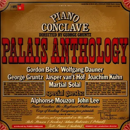 Piano Conclave - Palais Anthology