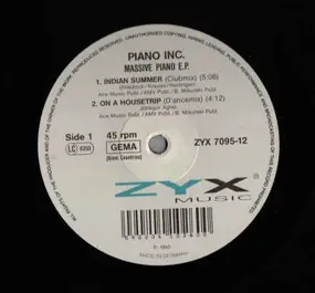 Piano Inc. - Massive Piano E.P.