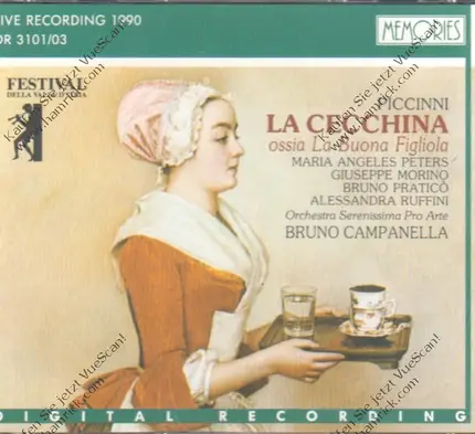 Piccinni - La ccchina, ossia la buona figliola (Petres, Morino, Praticó)