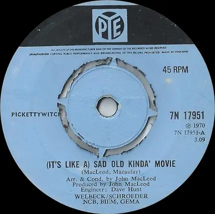 Pickettywitch - (It's Like A) Sad Old Kinda' Movie