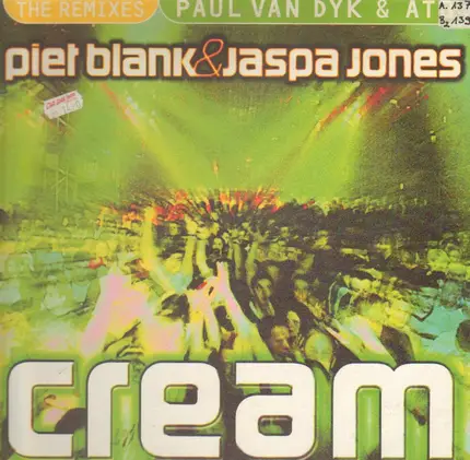 Piet Blank & Jaspa Jones - Cream (The Remixes)