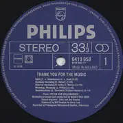LP - Pieter van Vollenhoven , Harry van Hoof - Thank You For The Music