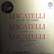 LP-Box - Locatelli - Susi Lautenbacher - Art Of The Violin, Vol. II, Concerti 7 to 12 - Hardcoverbox + insert