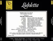 Double CD - Mascagni - Lodoletta - Mono