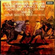 Double LP - Pietro Mascagni / Elena Souliotis / Mario del Monaco / Tito Gobbi / Orchestra Di Roma E Coro Di Rom - Cavalleria Rusticana / Elena Souliotis Sings Solo Recital