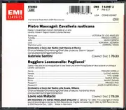 Double CD - Mascagni / Leoncavallo / Franco Corelli - Cavalleria Rusticana; Pagliacci