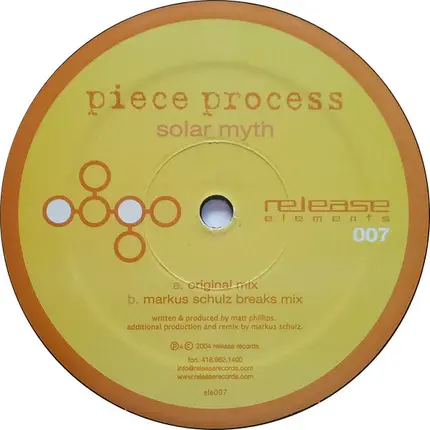 Piece Process - Solar Myth