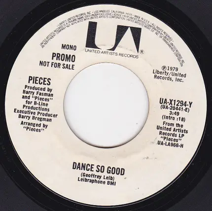 Pieces - Dance So Good