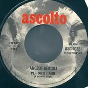 7inch Vinyl Single - Pierangelo Bertoli - A Muso Duro
