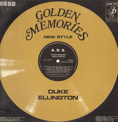 Piero Umiliani - Golden Memories "New Style" Duke Ellington