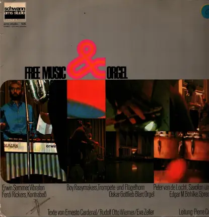 Pierre Courbois - Free Music & Orgel