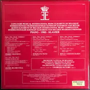 LP-Box - Pierre-Alain Volondat / Wolfgang Manz / Boyan Vodenitcharov / Daniel Blumenthal / Belgian National - Concours Musical International Reine Elisabeth De Belgique Piano 1983 - Hardcover Box + Booklet