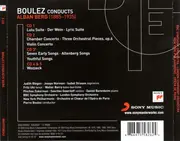 CD-Box - Berg / Pierre Boulez - Boulez Conducts Berg