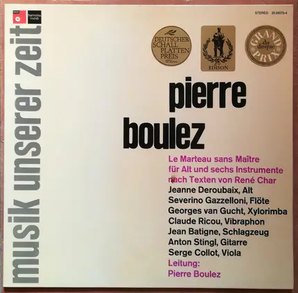 Pierre Boulez - Le Marteau Sans Maître