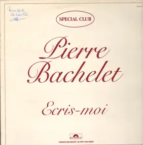 Pierre Bachelet - Ecris-Moi